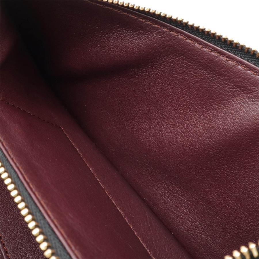 LOEWE ロエベ　ショルダーバッグ　アナグラム　デカロゴ　ゴールド金具　レザー 極美品】ロエベ ショルダーバッグ アナグラム ゴールド金具 レザー