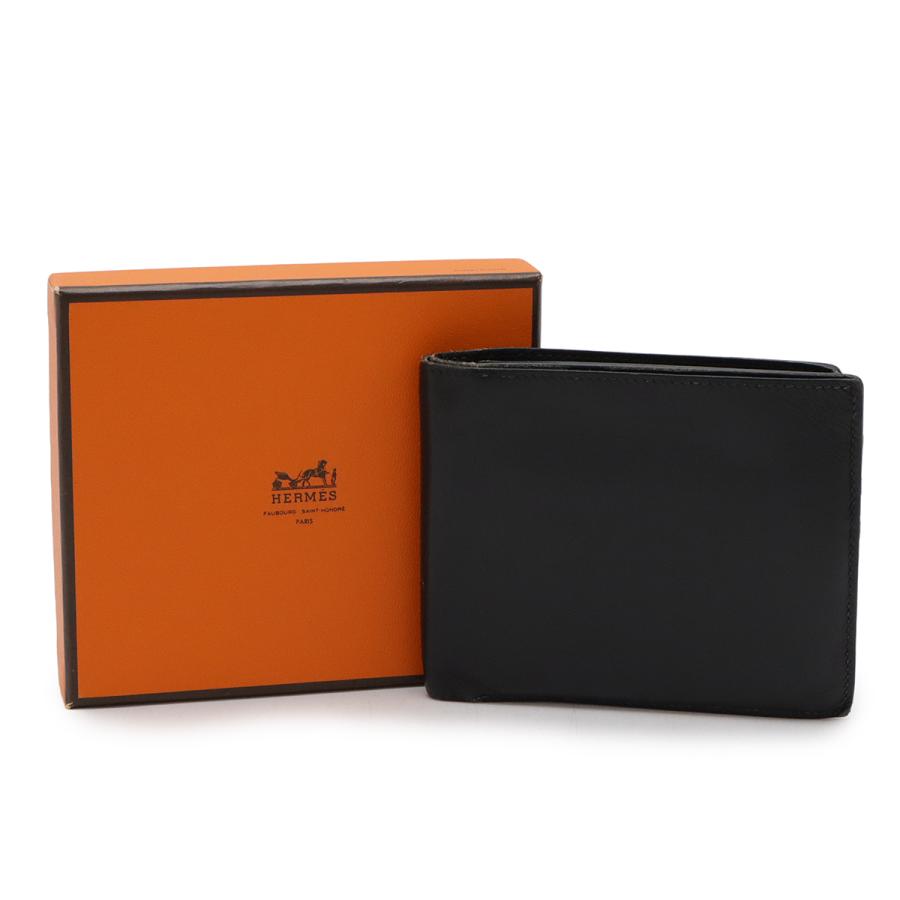 HERMES エルメス MC2 ガリレイ 2つ折財布 二つ折り財布 レザー
