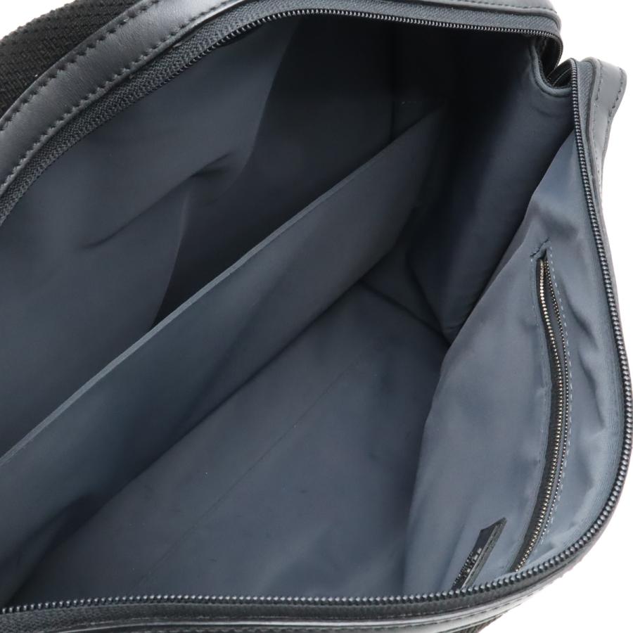 FENDI フェンディ ビジネスバッグ ハンドバッグ ロゴ メッシュ レザー ブラック 黒 グレー シルバー金具 ショルダー欠品 7VA400 | FENDI | 05