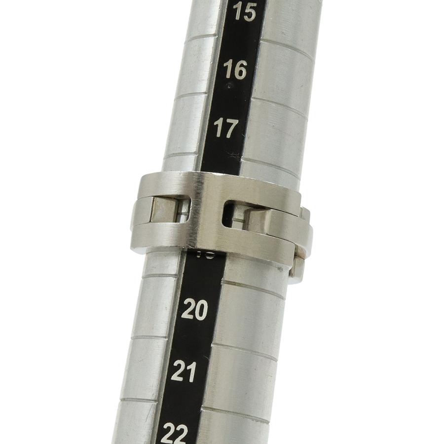 HERMES ターボリング 19号（サイズ60） HERMES エルメス ターボ リング 指輪 メタル シルバー #60 日本