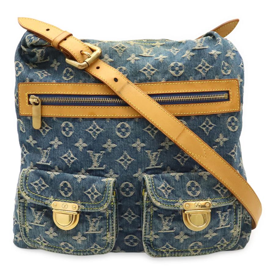 LOUIS VUITTON ルイ ヴィトン モノグラムデニム バギーGM ショルダーバッグ 斜め掛け　ロングショルダーストラップ ブルー 青 M95048 | LOUIS VUITTON