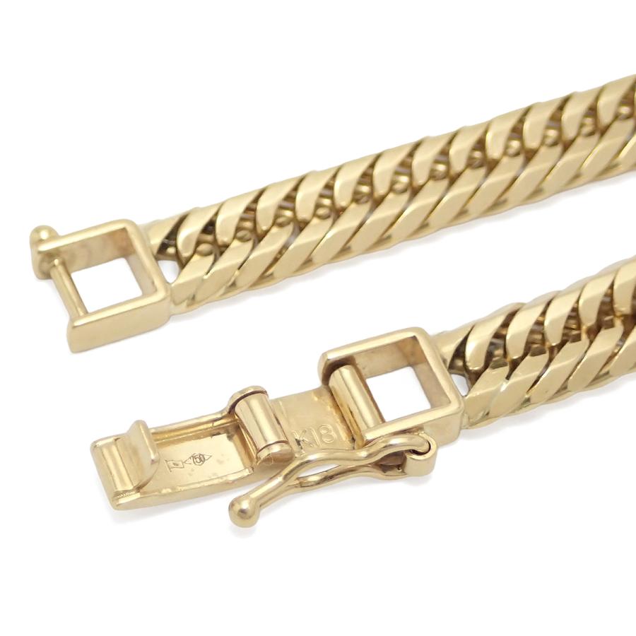 KIHEI 喜平 キヘイ ブレスレット K18 18金 ゴールド 20.8g 20.5cm YG 12面T トリプル Mカット 日本造幣局検定マーク入り 20g 前後 |  | 02