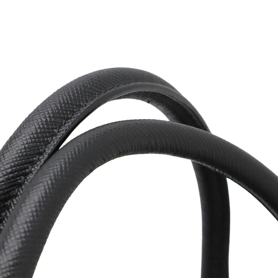 PRADA プラダ ハンドバッグ ナイロン サフィアーノ レザー NERO 黒 ブラック ゴールド金具 国内アウトレット購入品 ストラップ欠品 | PRADA | 04