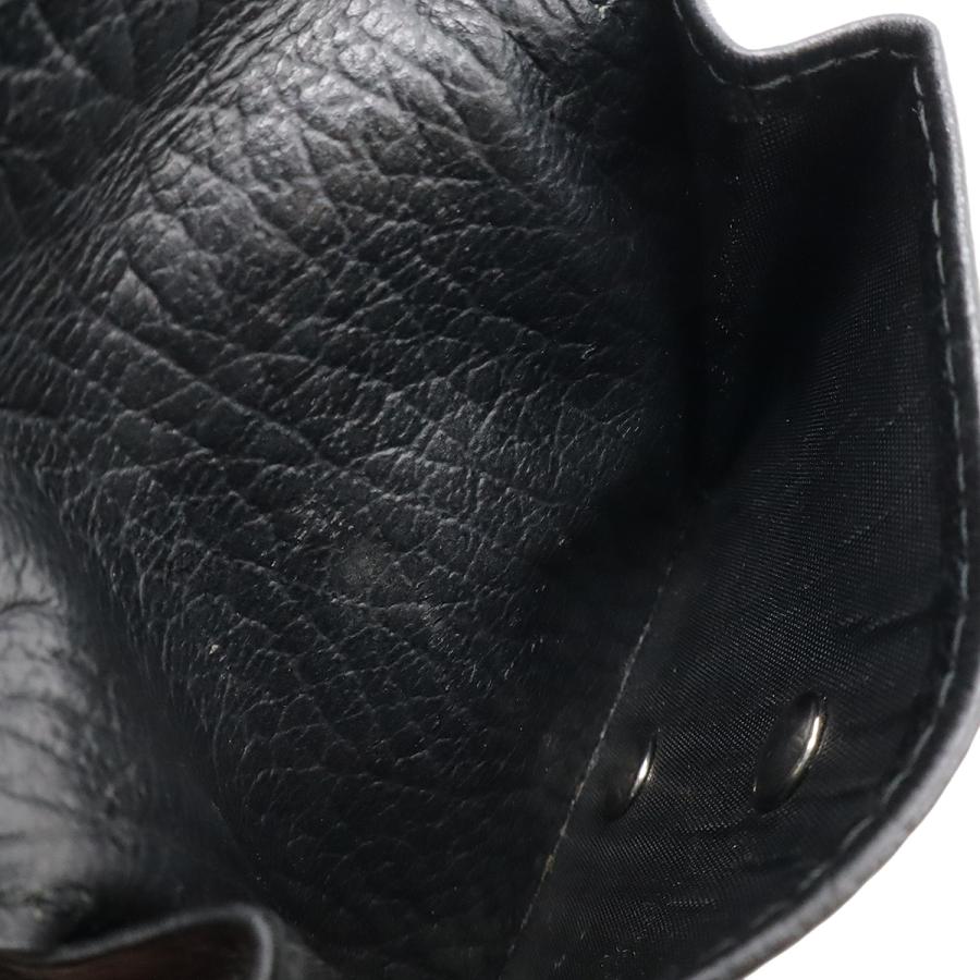 Maison Margiela メゾン マルジェラ バイフォールドウォレット 2つ折財布 二つ折り財布 レザー ブラック 黒 シルバー金具 S56UI0140 |  | 07