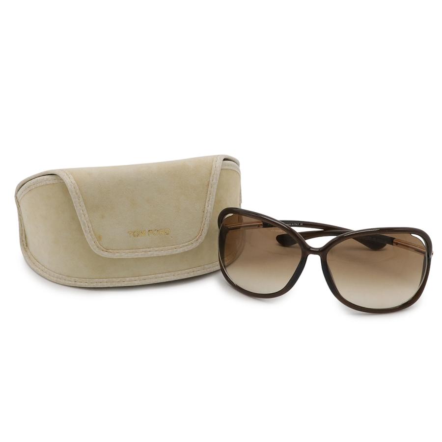TOM FORD トム フォード トムフォード RAQUEL ラクエル サングラス アイウェア バタフライ型 ブラウングラデーション ブラウン 63□14 120 TF76 | TOM FORD | 05
