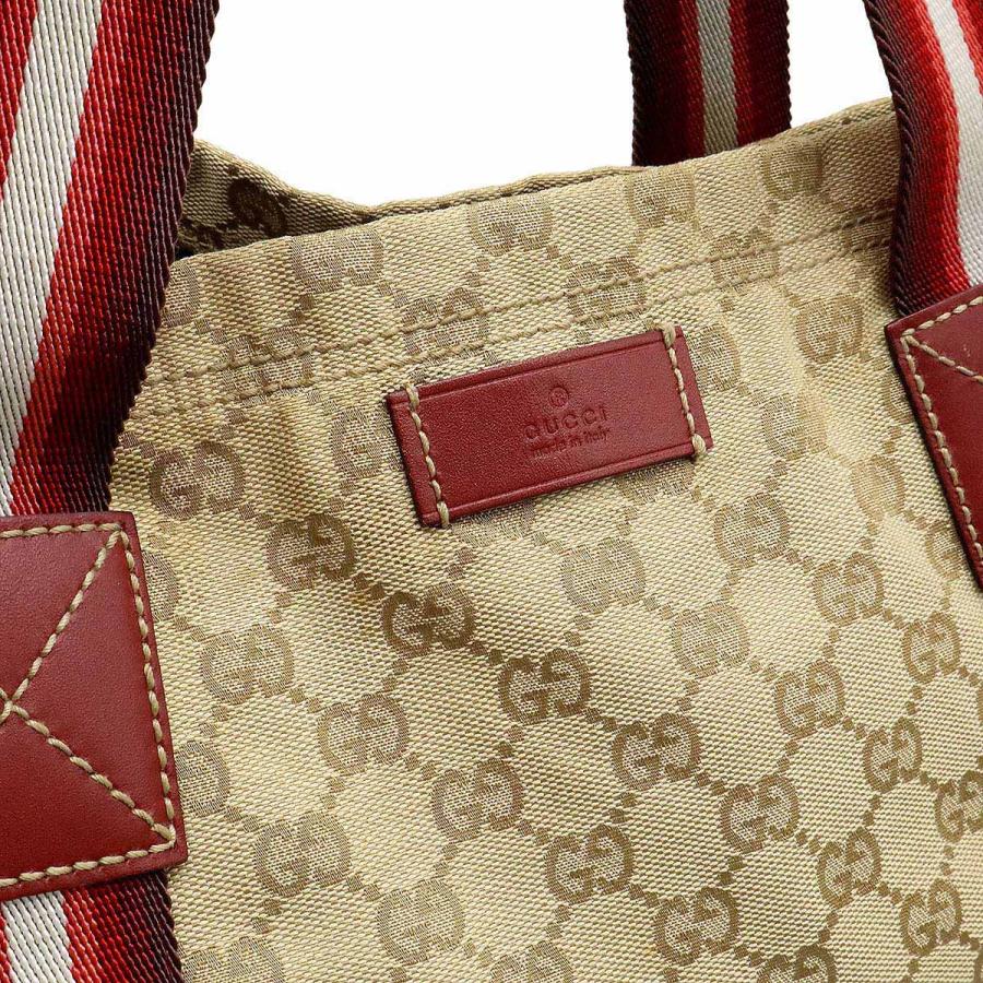 GUCCI（グッチ） GGキャンバス シェリーライン トートバッグ ラージ