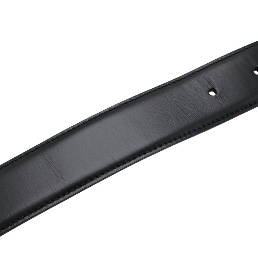 Cartier カルティエ C アロンジェ リバーシブル ベルト レザー ブラック 黒 ダークブラウン ゴールド金具 実寸約96cm カット済 L5000171 | Cartier | 04