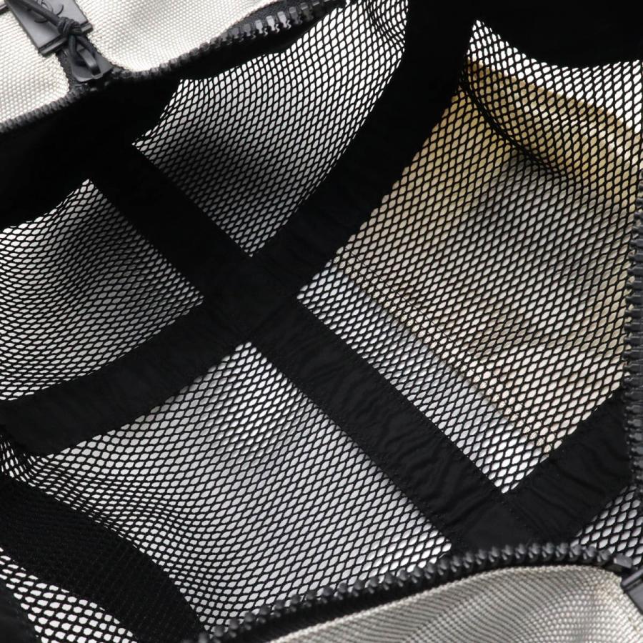 CHANEL シャネル スポーツライン ボストンバッグ 旅行バッグ トラベルバッグ ショルダーバッグ ナイロン グレー ブラック 黒 ホワイト 白 | CHANEL | 08