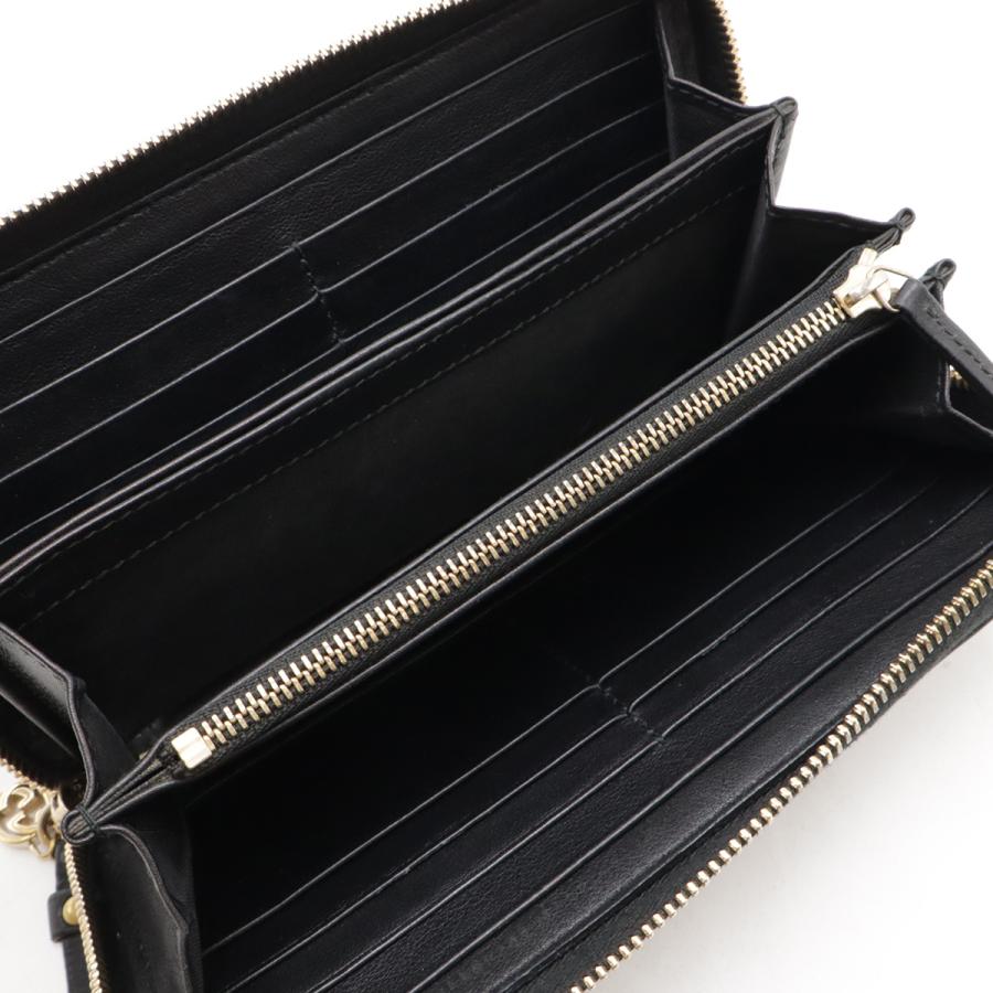 GUCCI グッチ BREE ブリー グッチシマ マイクログッチシマ ラウンドファスナー 長財布 レザー ブラック 黒 ゴールド金具 323397 | GUCCI | 04