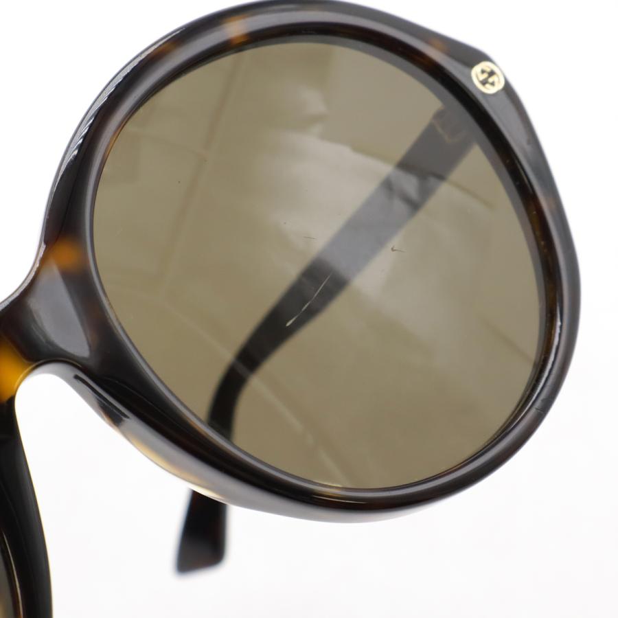 GUCCI グッチ サングラス アイウェア ラウンドシェイプ アレッサンドロミケーレ グリーン ブラウン系マーブル 57□20-145 GG0023SA | GUCCI | 03