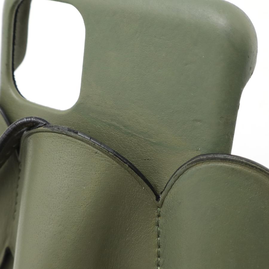 LOEWE ロエベ エレファントカバー iPhone11 Pro スマホケース 携帯カバー ゾウ 象 アニマルモチーフ ネックストラップ付 レザー | LOEWE | 04