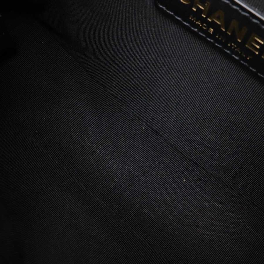 CHANEL シャネル ココマーク チェーンステッチ カメラバッグ チェーンショルダーバッグ ポシェット ラムスキン アイボリー ブラック | CHANEL | 07