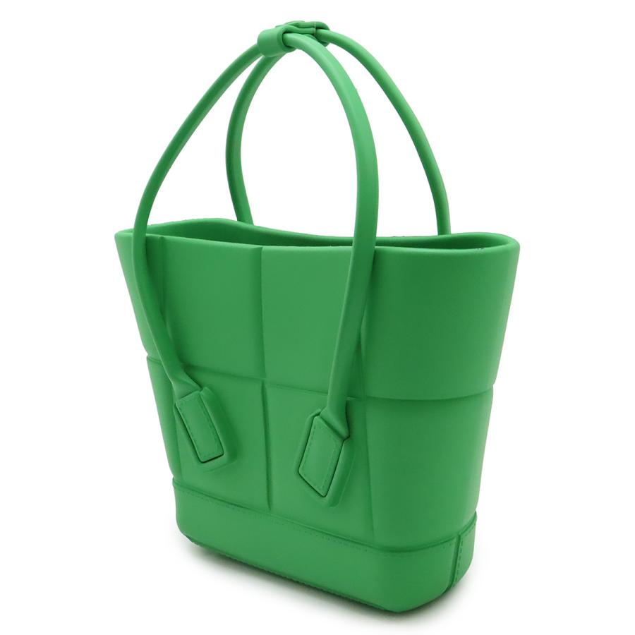 BOTTEGA VENETA ボッテガ ヴェネタ ボッテガベネタ マキシイントレチャート THE ARCO ザ アルコ トートバッグ ラバー グリーン 緑 691194 | BOTTEGA VENETA | 01