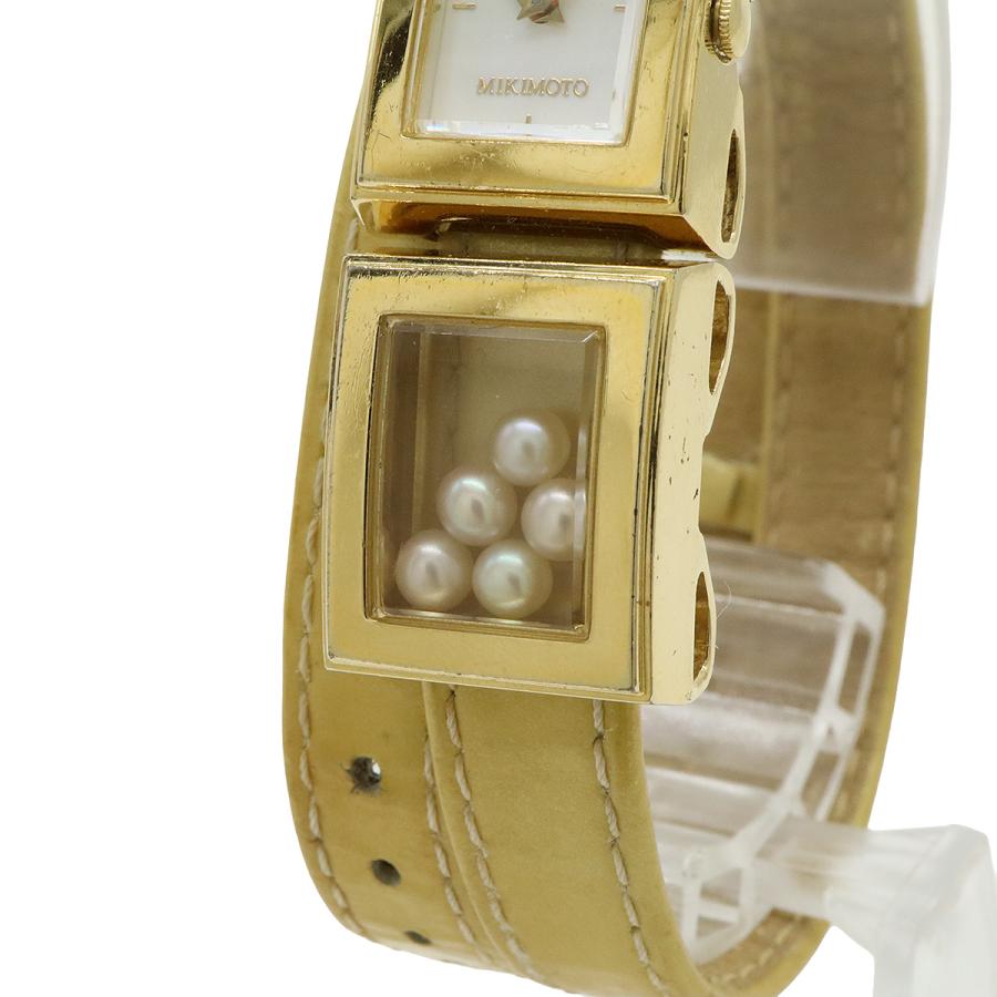 MIKIMOTO（ミキモト） マルチフォーム ウォッチ Wトゥール シェル文字