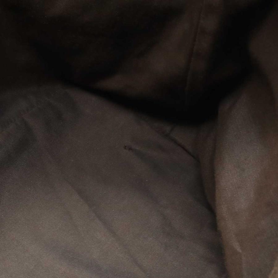 GUCCI グッチ GGキャンバス トートバッグ ラージトート ショルダーバッグ カーキベージュ ダークブラウン シルバー金具 アウトレット品 | GUCCI | 08