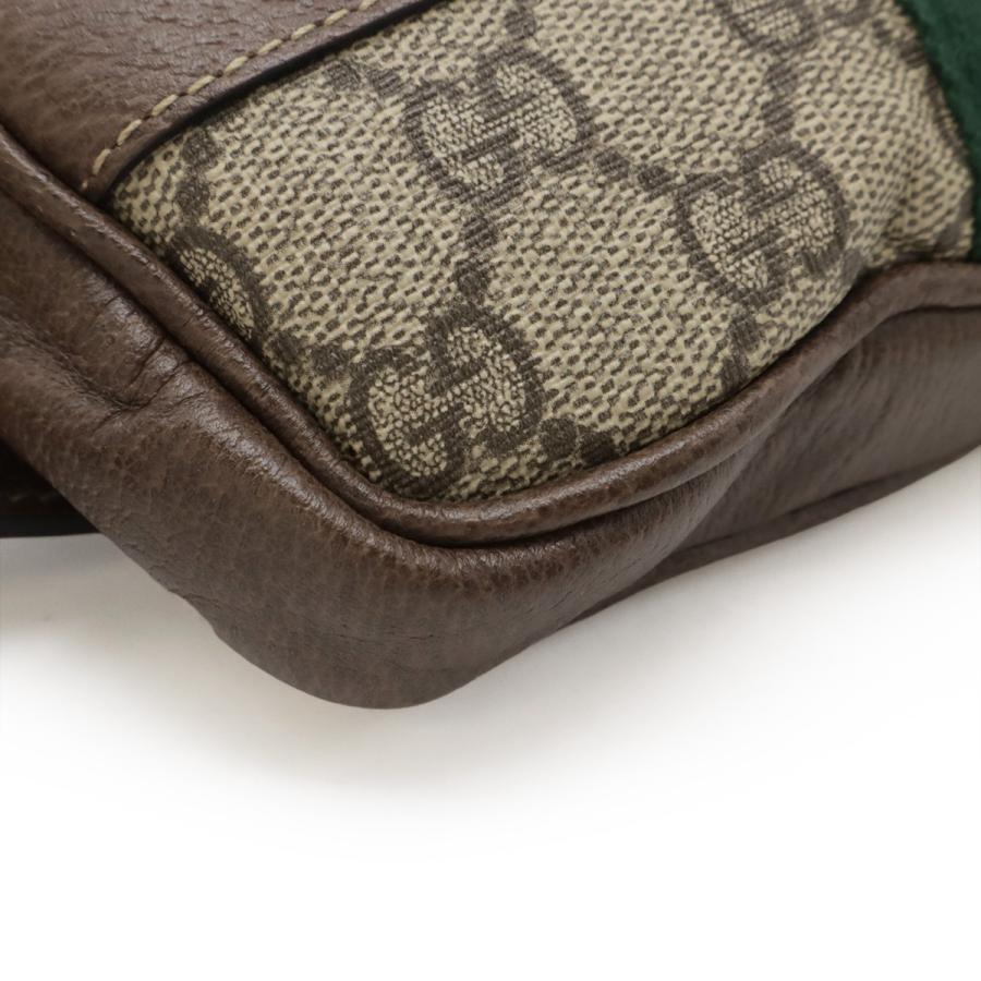 GUCCI グッチ オフィディア GGスプリーム ベルトバッグ ウエストバッグ ボディバッグ ポーチ iPhoneケース スマホ PVC レザー ベージュ | GUCCI | 02