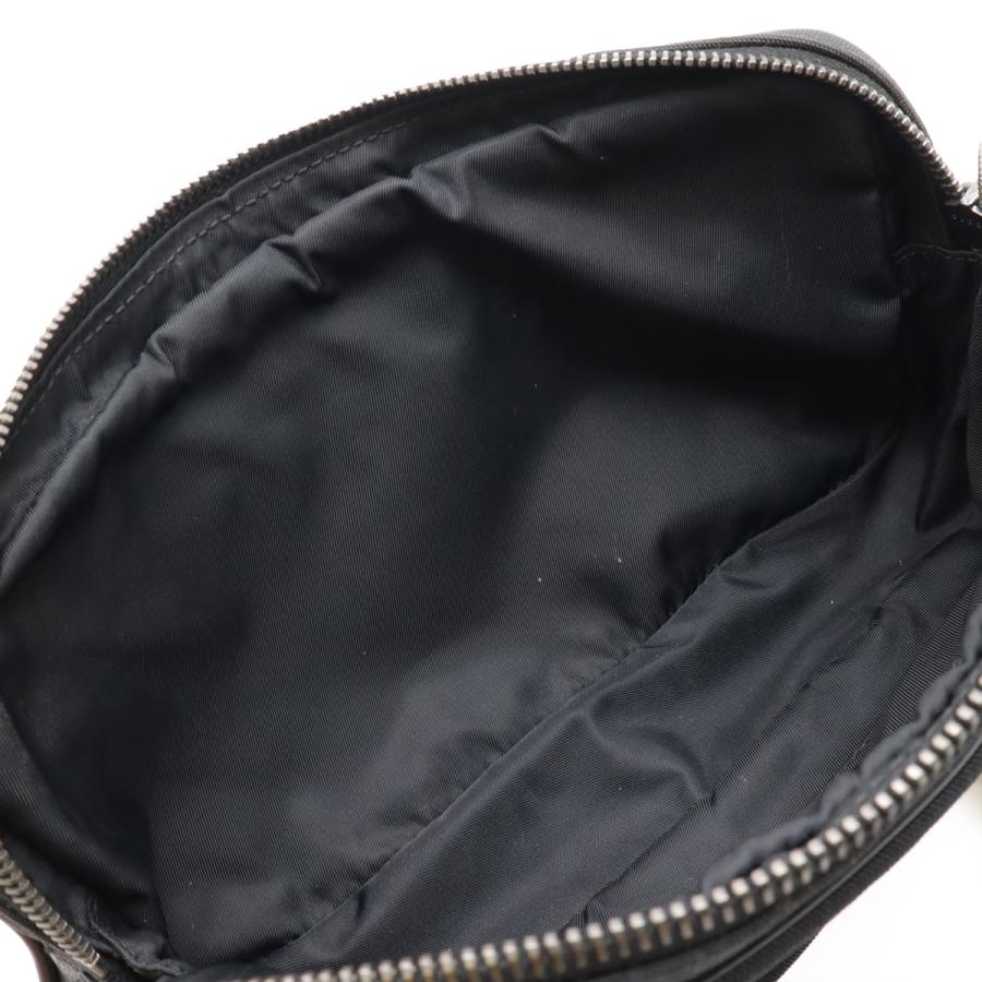 GUCCI グッチ グッチシマ ウエストバッグ ウエストポーチ ボディバッグ ヒップバッグ ナイロンキャンバス レザー ブラック 黒 162417 GUCCI（グッチ） グッチシマ ウエストバッグ ウエストポーチ ボディ