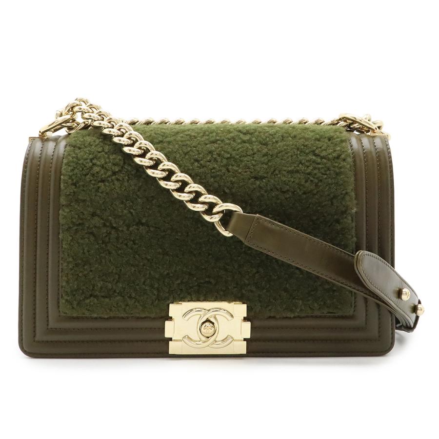 シャネル CHANEL ショルダーバッグ ココマーク ボーイシャネル