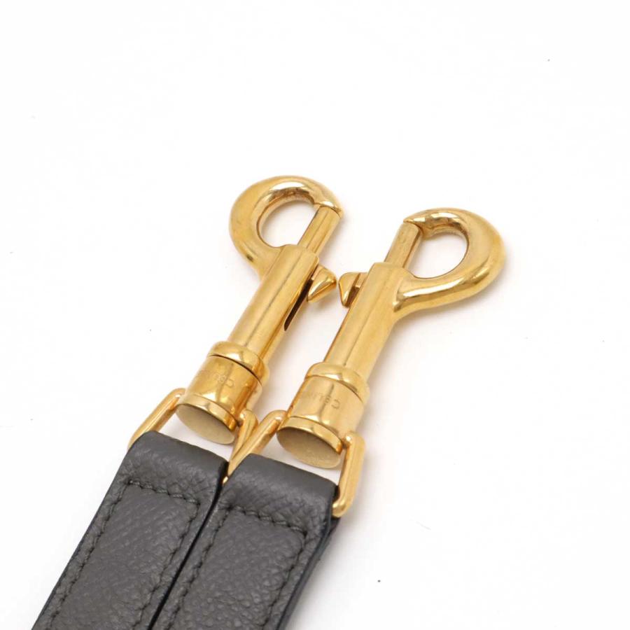 CELINE セリーヌ ベルトバッグ マイクロ ハンドバッグ 2WAY ショルダーバッグ 斜め掛け レザー グレー ゴールド金具 189153 | CELINE | 05