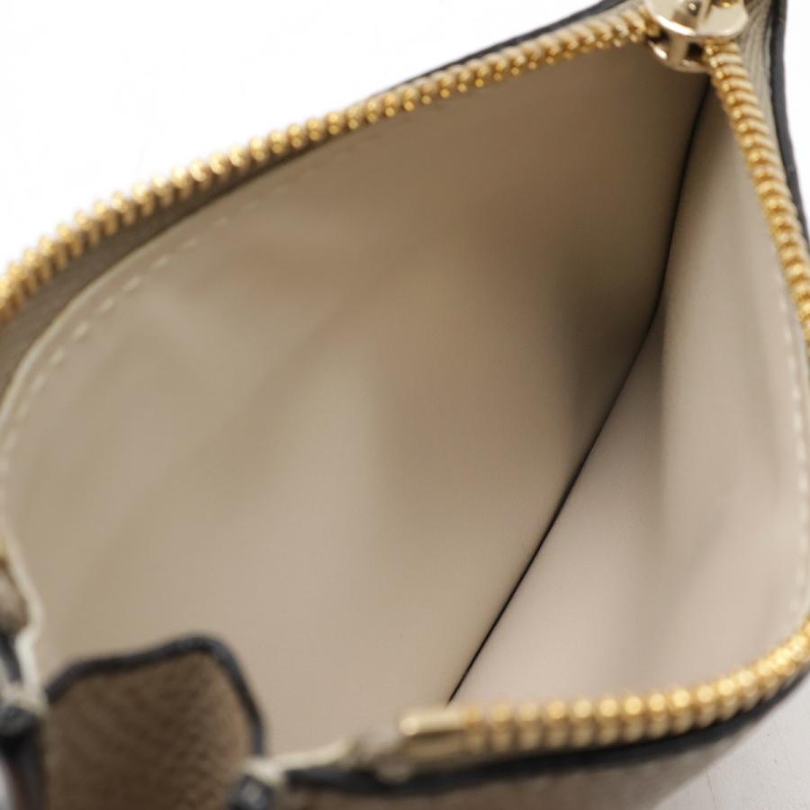 valextra ヴァレクストラ フラグメントケース コインケース カードケース 名刺入れ パスケース レザー グレージュ シルバー金具 | Valextra | 04