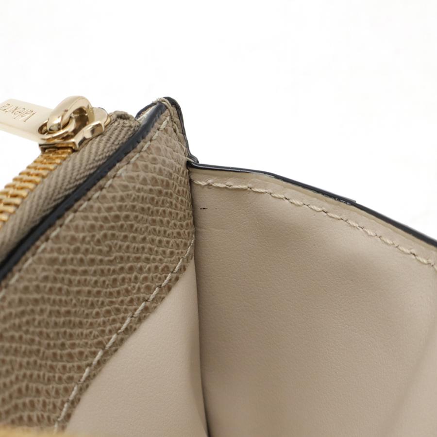 valextra ヴァレクストラ フラグメントケース コインケース カードケース 名刺入れ パスケース レザー グレージュ シルバー金具 | Valextra | 05