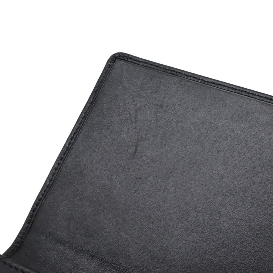 CHANEL シャネル カンボンライン ココマーク Wホック長財布 ダブルホック 2つ折長財布 二つ折り レザー エナメル ブラック 黒 ピンク | CHANEL | 06