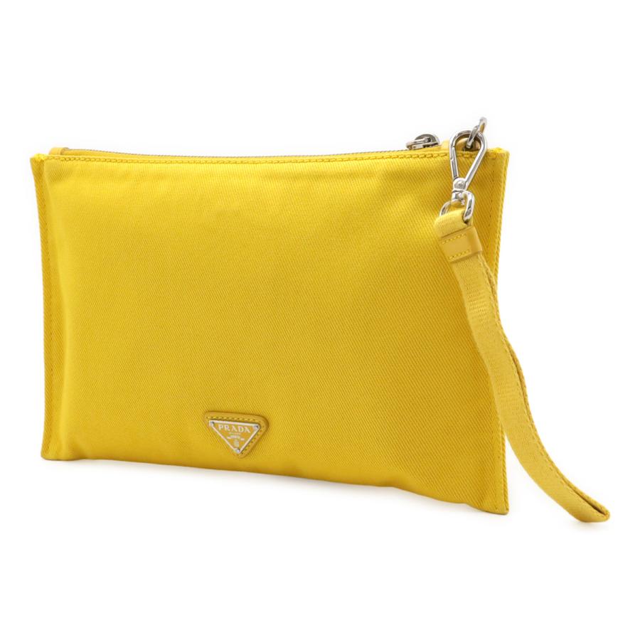 PRADA プラダ エンボスロゴ クラッチバッグ セカンドバッグ ポーチ