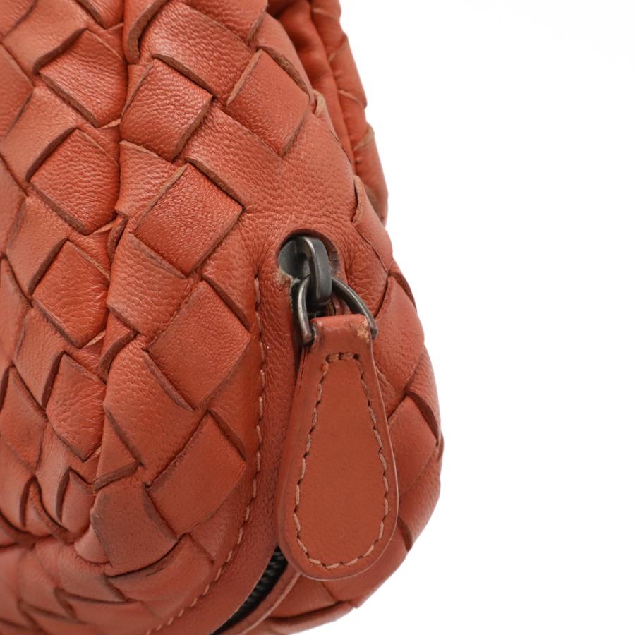BOTTEGA VENETA ボッテガ ヴェネタ イントレチャート チェーンショルダーバッグ ポシェット 2WAY クラッチバッグ ポーチ レザー | BOTTEGA VENETA | 03