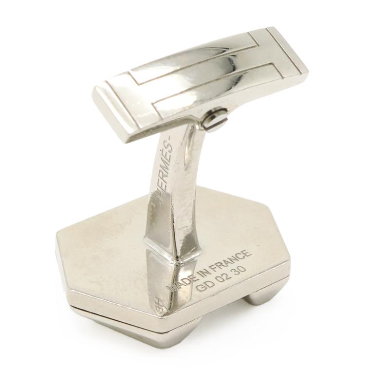 HERMES エルメス スーパーH カフス カフリンクス カフスボタン メタル シルバー HERMES（エルメス） スーパーH カフス カフリンクス カフスボタン