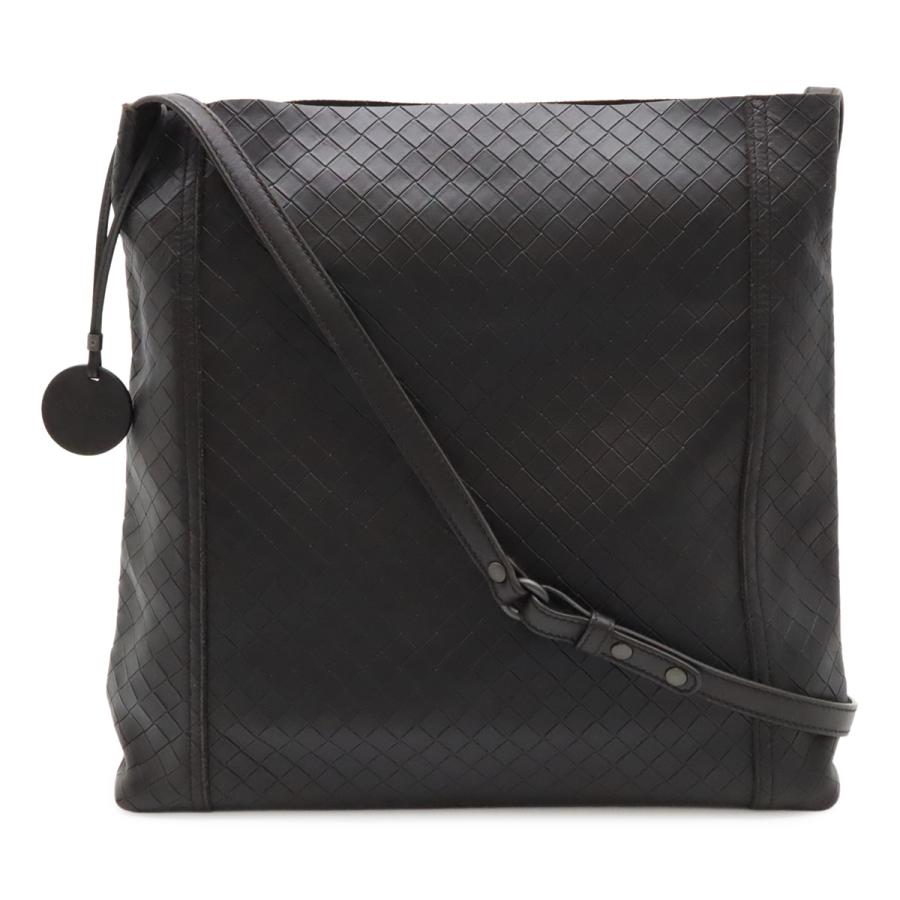 BOTTEGA VENETA ボッテガ ヴェネタ ボッテガヴェネタ イントレッチオ ミラージュ ショルダーバッグ 斜め掛け レザー ダークブラウン | BOTTEGA VENETA