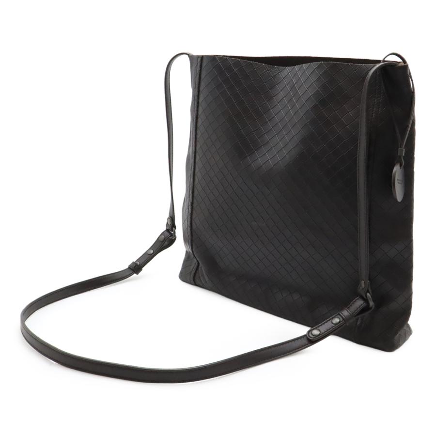 BOTTEGA VENETA ボッテガ ヴェネタ ボッテガヴェネタ イントレッチオ ミラージュ ショルダーバッグ 斜め掛け レザー ダークブラウン | BOTTEGA VENETA | 01