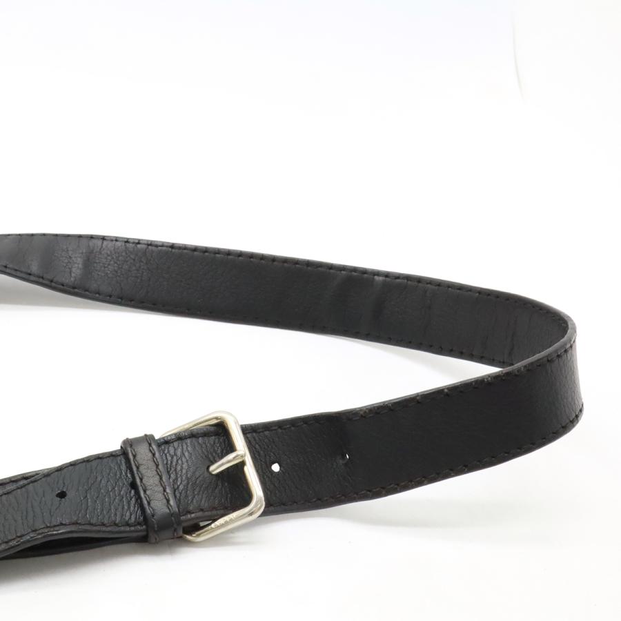 GUCCI グッチ グッチシマ ショルダーバッグ クロスボディ 斜め掛け レザー ブラック 黒 201446 | GUCCI | 04