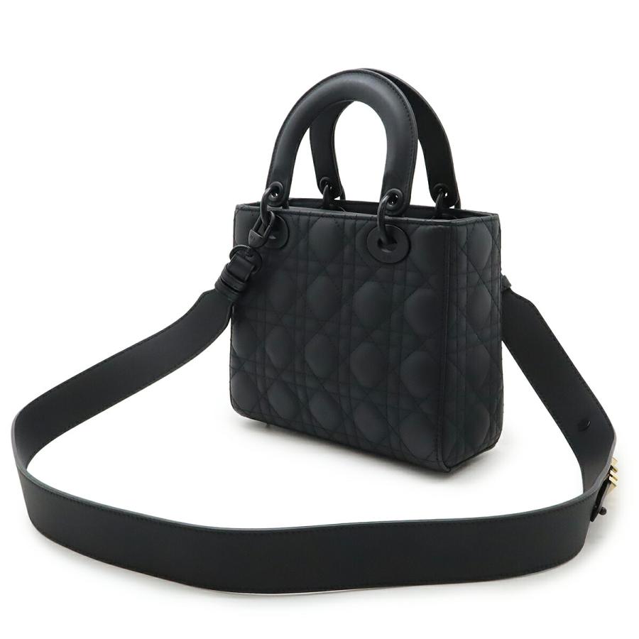 Christian Dior クリスチャン ディオール レディディオール My ABCDior カナージュ ハンドバッグ 2WAY ショルダーバッグ ブラック 黒 | Christian Dior | 01
