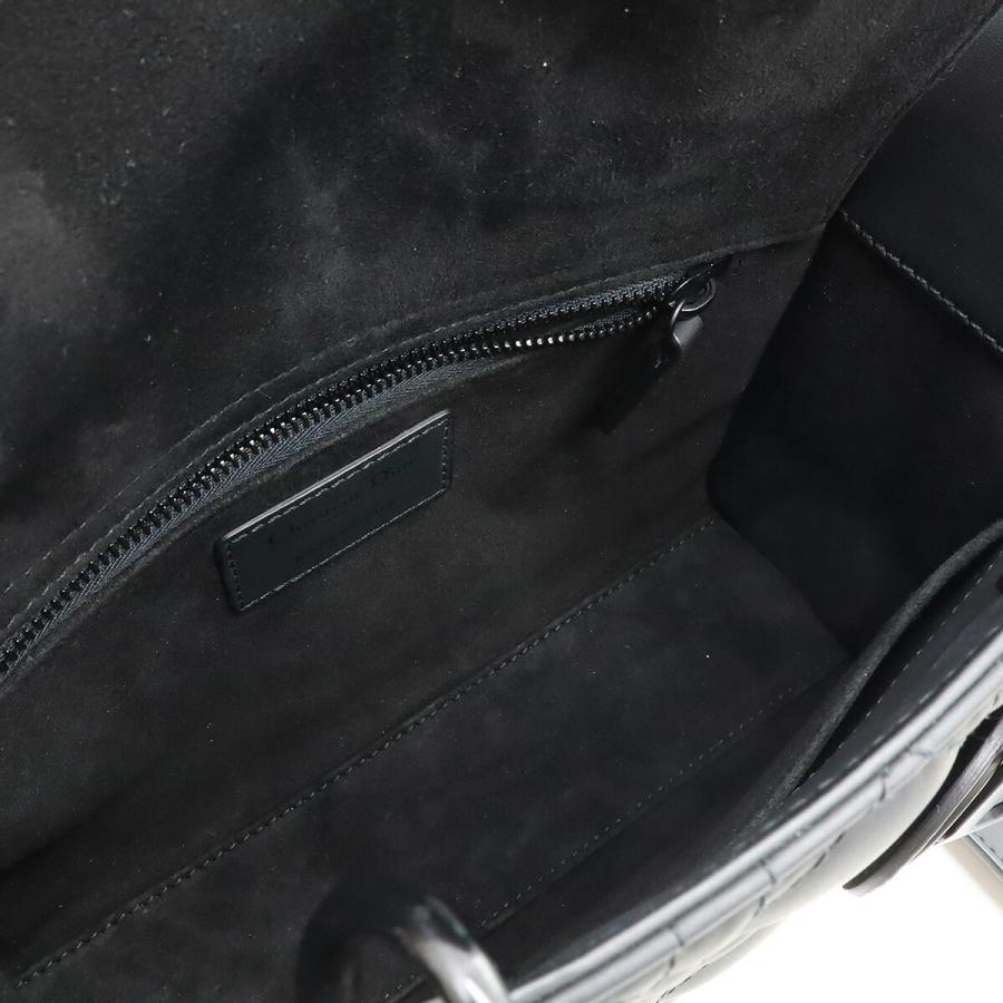 Christian Dior クリスチャン ディオール レディディオール My ABCDior カナージュ ハンドバッグ 2WAY ショルダーバッグ ブラック 黒 | Christian Dior | 05