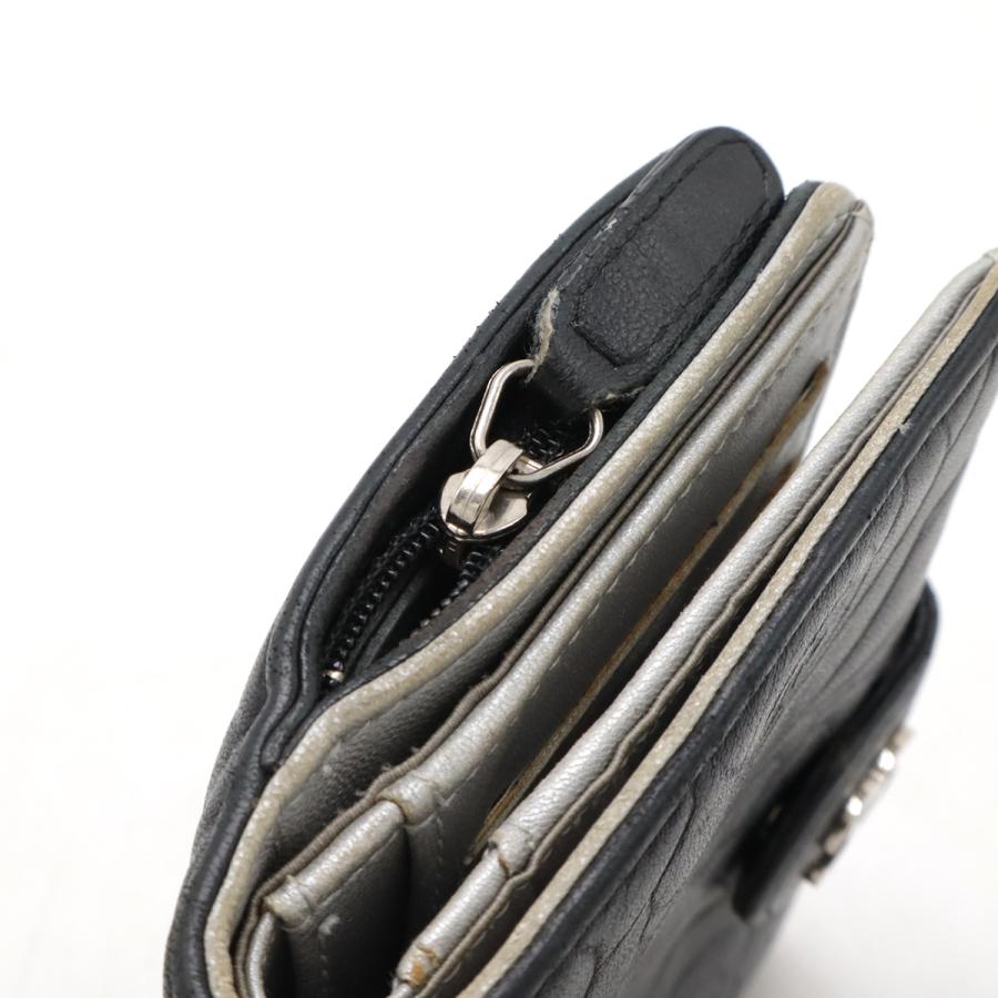 CHANEL シャネル カメリア エンボス ココマーク 2つ折財布 CHANEL（シャネル） カメリア エンボス ココマーク 2つ折財布 二つ折り