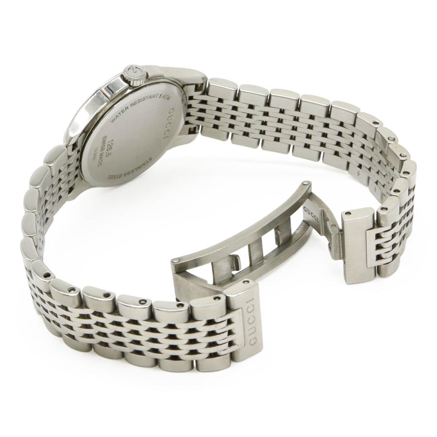 GUCCI グッチ Gタイムレス コレクション GG デイト SS ブラウン文字盤 レディース QZ クォーツ 腕時計 126.5　YA1265007 | GUCCI | 07