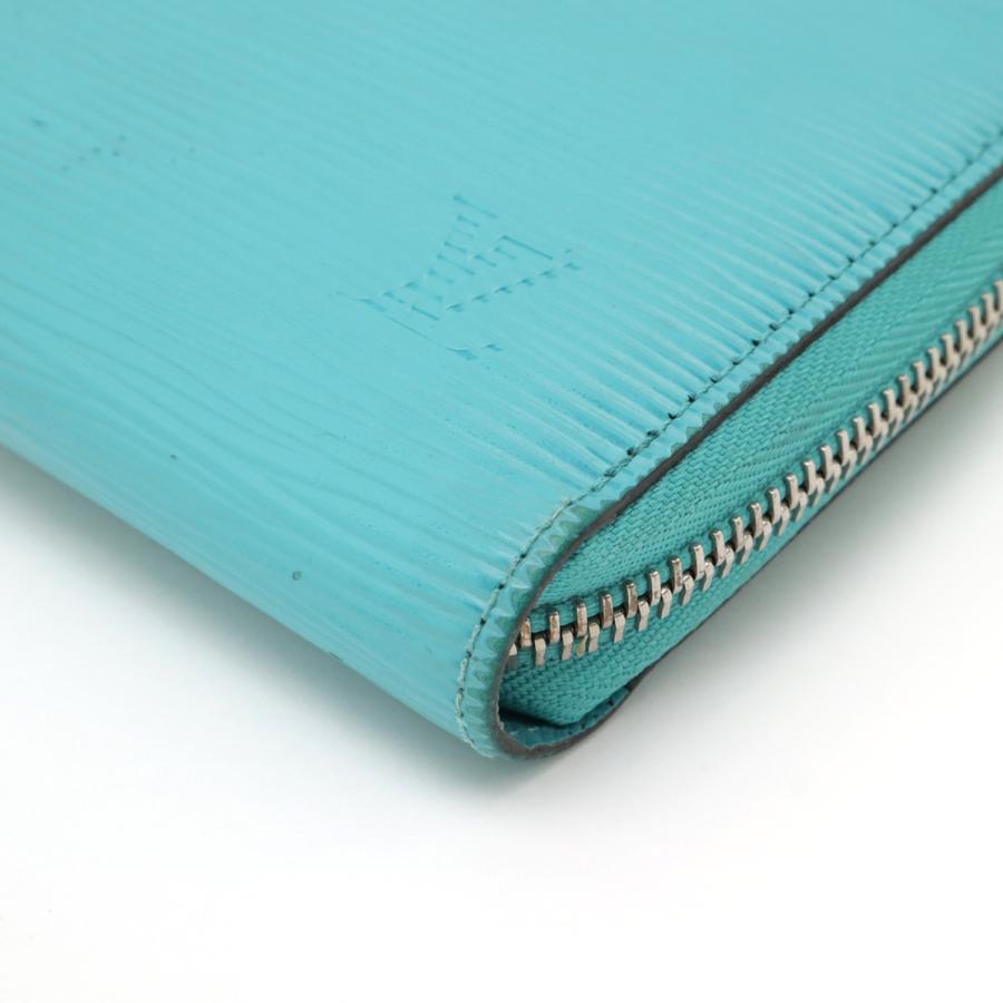LOUIS VUITTON ルイ ヴィトン エピ ジッピーウォレット ラウンドファスナー 長財布 テュルコワーズ エメラルドブルー シルバー金具 | LOUIS VUITTON | 02