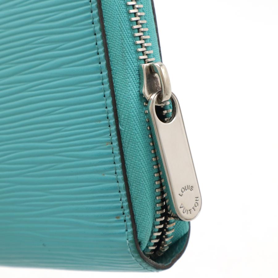 LOUIS VUITTON ルイ ヴィトン エピ ジッピーウォレット ラウンドファスナー 長財布 テュルコワーズ エメラルドブルー シルバー金具 | LOUIS VUITTON | 03