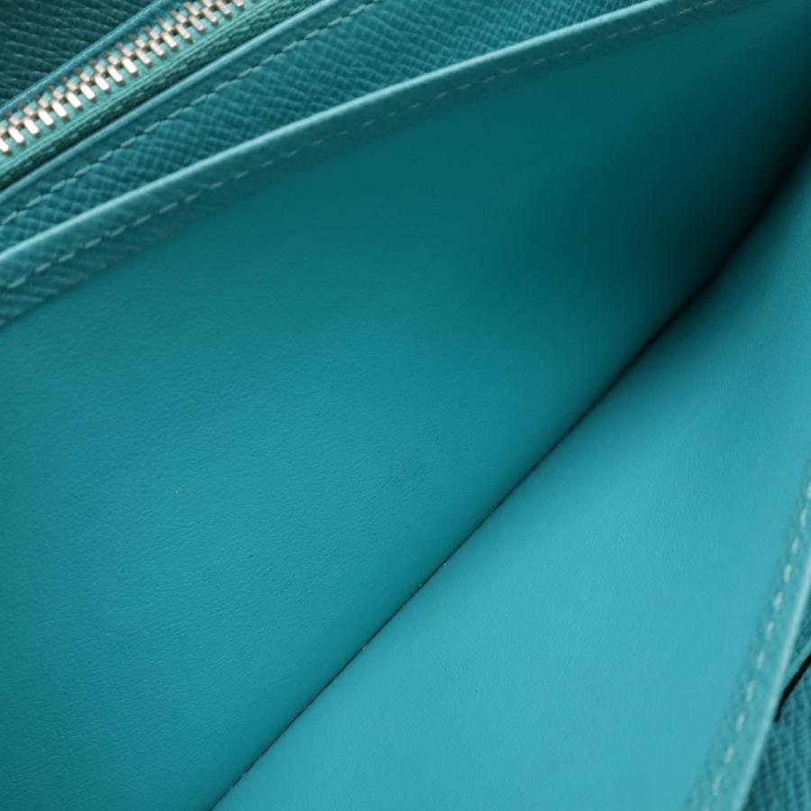 LOUIS VUITTON ルイ ヴィトン エピ ジッピーウォレット ラウンドファスナー 長財布 テュルコワーズ エメラルドブルー シルバー金具 | LOUIS VUITTON | 05