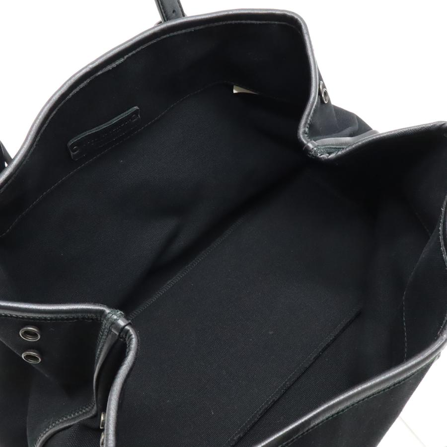 BOTTEGA VENETA ボッテガ ヴェネタ ボッテガベネタ ヴェルニーチェ ベルニーチェ トートバッグ キャンバス レザー ブラック 黒 256763 | BOTTEGA VENETA | 04