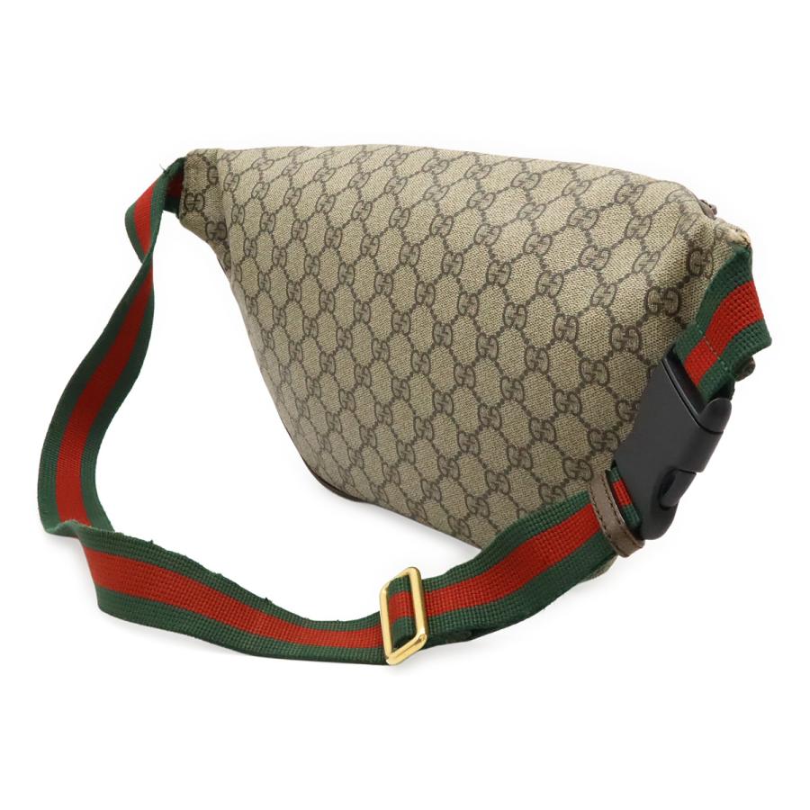 GUCCI グッチ GGスプリーム クーリエ シェリーライン ベルトバッグ ボディバッグ ウエストバッグ アップリケ PVC ベージュ マルチカラー | GUCCI | 01