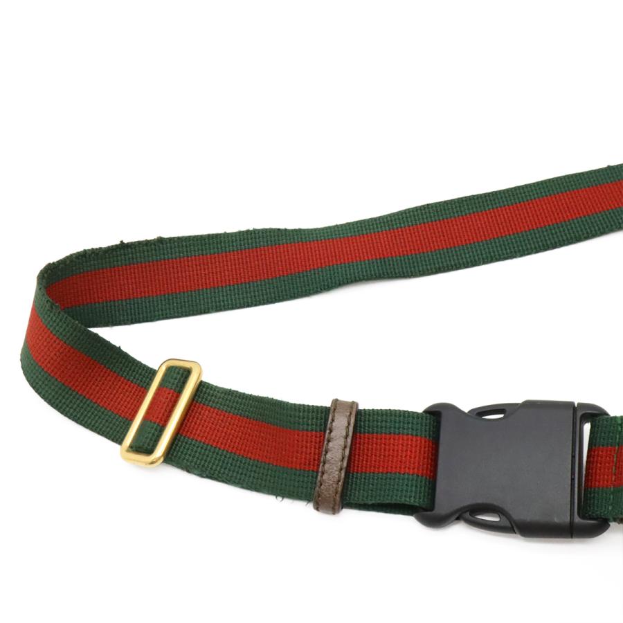 GUCCI グッチ GGスプリーム クーリエ シェリーライン ベルトバッグ ボディバッグ ウエストバッグ アップリケ PVC ベージュ マルチカラー | GUCCI | 06