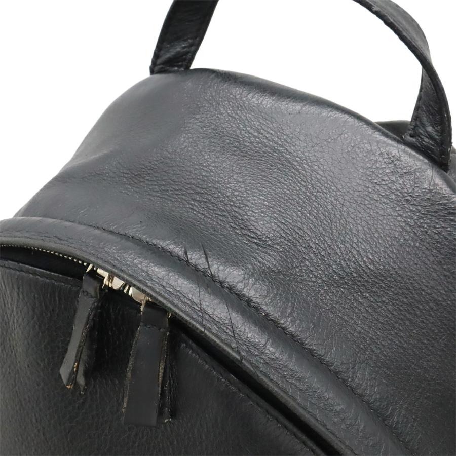 BALENCIAGA バレンシアガ エブリデイ ロゴ バックパック リュックサック デイパック レザー ブラック 黒 ホワイト 白 552374 | BALENCIAGA | 07