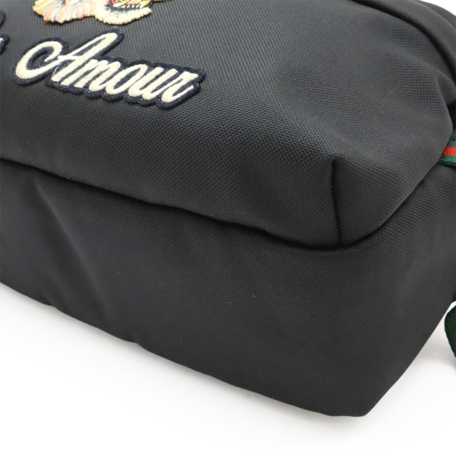 GUCCI グッチ テクノキャンバス テックパック ベルトバッグ エンブロイダリー タイガー 虎 トラ ボディバッグ 黒 ブラック 477085 | GUCCI | 02