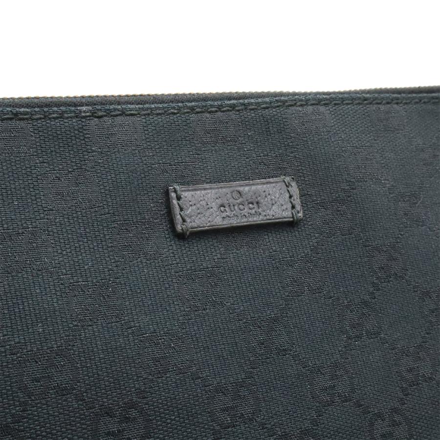 GUCCI グッチ GGキャンバス ショルダーバッグ メッセンジャーバッグ 斜め掛け レザー ブラック 黒 114273 | GUCCI | 08