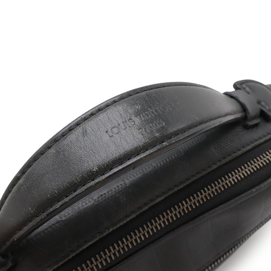 LOUIS VUITTON ルイ ヴィトン ダミエアンフィニ アンブレール ボディバッグ ウエストバッグ 2WAY レザー オニキス 黒 ブラック N41288_4