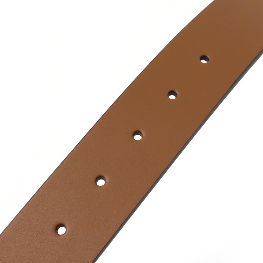 GUCCI グッチ インターロッキングG Gバックル プレーンベルト レザー ブラウン 茶 シルバー金具 #85 アウトレット品 546389 | GUCCI | 04
