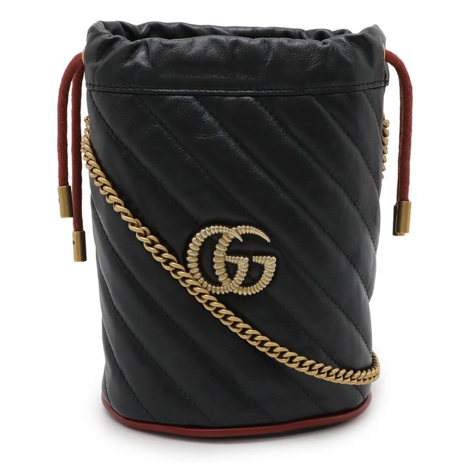 GUCCI グッチ ミニバケットバッグ GGマーモント バッグ GUCCI グッチ GGマーモント ミニ バケットバッグ 巾着型 ショルダー