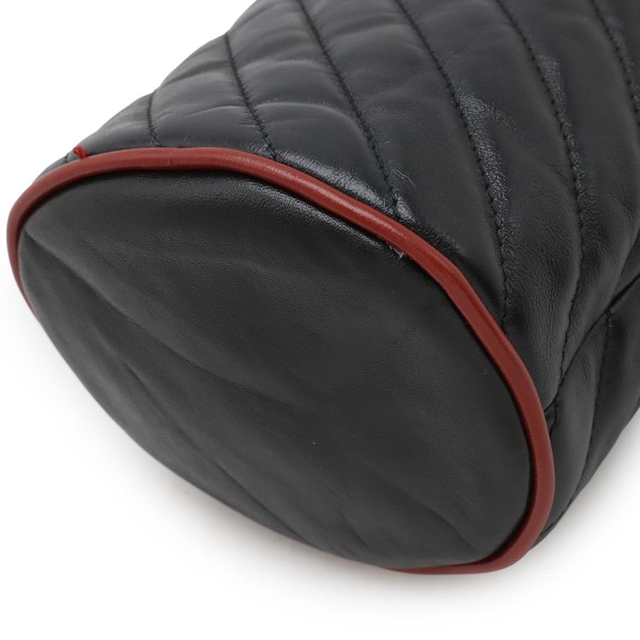 GUCCI（グッチ） GGマーモント ミニ バケットバッグ 巾着型 ショルダー