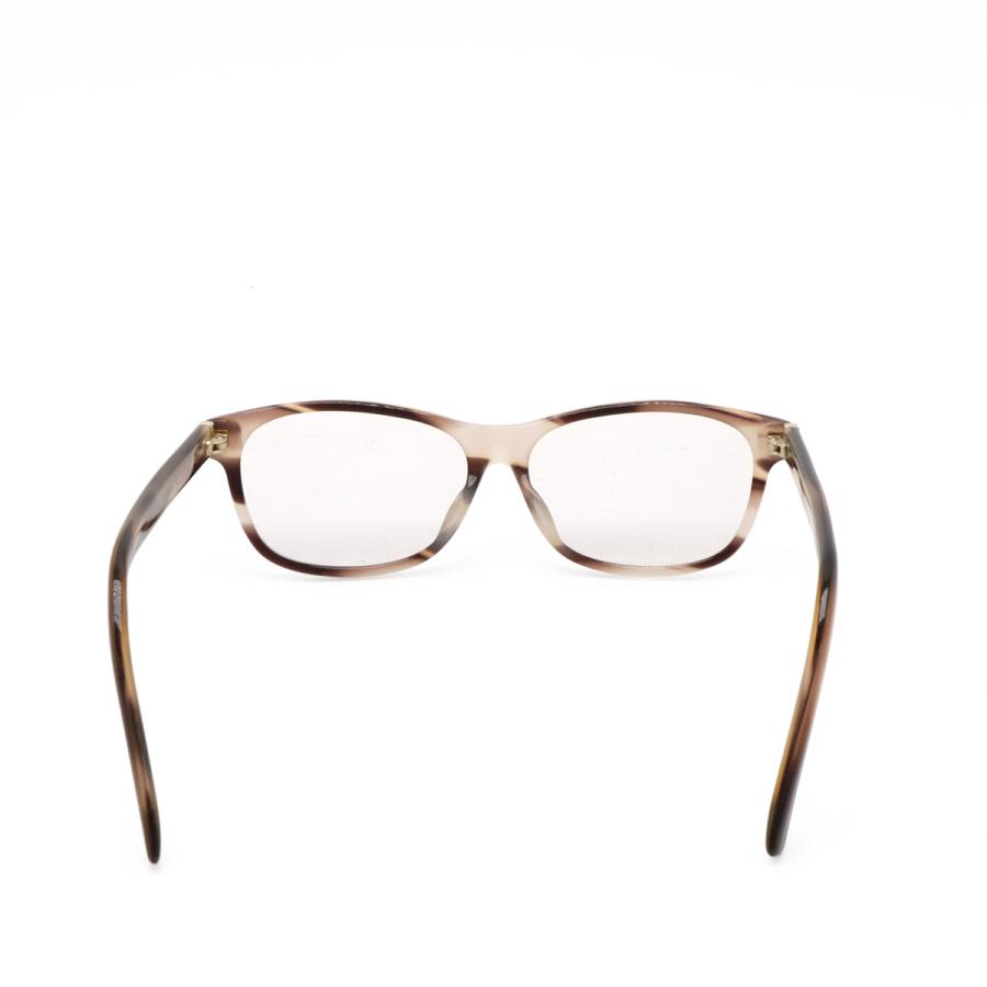 GUCCI グッチ 眼鏡 めがね メガネフレーム 度入り ウェリントンシェリプ ライトブラウン クリアホワイト デミブラウン ゴールド金具 GG0458OA | GUCCI | 02